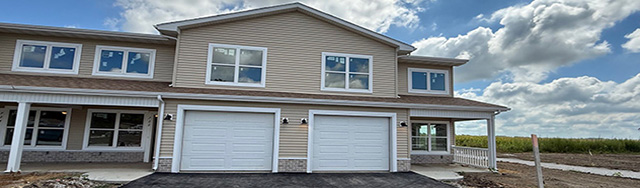 Rimini Place 3 bedroom four plex building